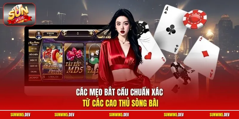Các mẹo bắt cầu chuẩn xác từ các cao thủ sòng bài